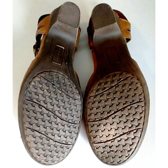 ROCKPORT Brynn Women Brown Leather T-Strap Mary Jane Pump Comfort Sandal - 10M - Picture 9 of 9